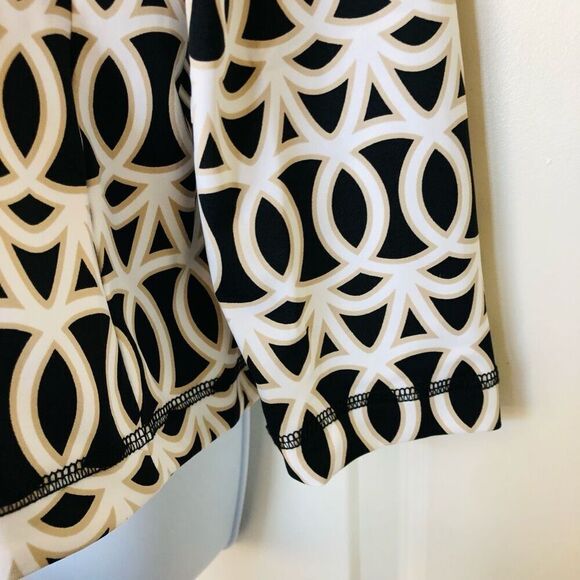 NWOT Anthony’s Resort Wear Interlocking Circles UPF50 Full Zip Long sleeved Jack - Picture 14 of 15